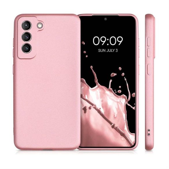 METALLIC tok  Samsung Galaxy S23 rózsaszínű