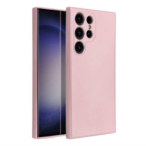 METALLIC tok SAMSUNG Samsung Galaxy S23 Ultra rózsaszínű