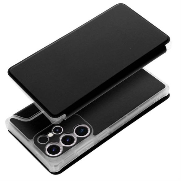 PIANO Book Case SAMSUNG Samsung Galaxy S23 Ultra fekete