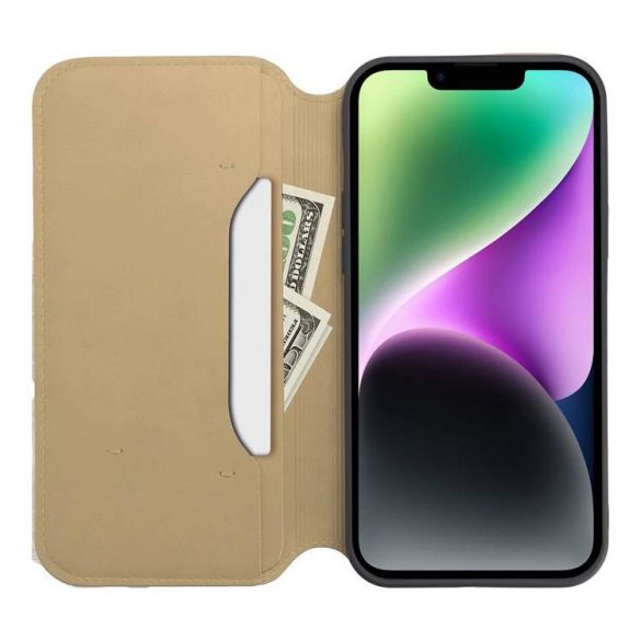 Dual Pocket Book tok IPHONE 14 PRO MAX arany