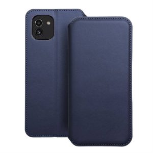 Dual Pocket Book tok SAMSUNG A03 Tengerészkék