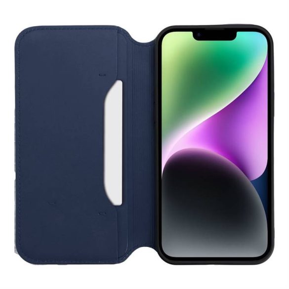 Dual Pocket Book tok SAMSUNG A03 Tengerészkék