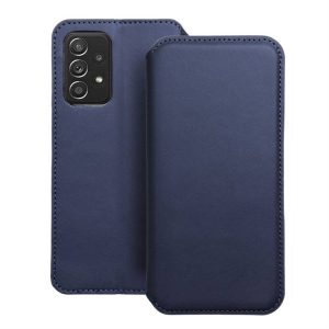 Dual Pocket Book tok SAMSUNG A52 / A52S / A52 5G Tengerészkék