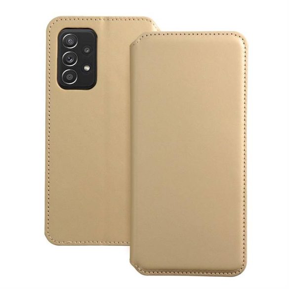 Dual Pocket Book tok SAMSUNG A52 / A52S / A52 5G arany