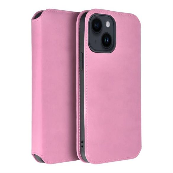 Dual Pocket Book tok IPHONE 14 PRO világos rózsaszín