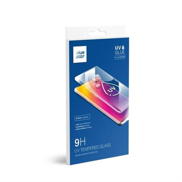 UV Blue Star edzett üveg 9H - Samsung Galaxy S22 Ultra