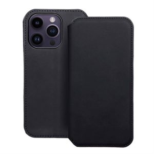 Dual Pocket Book tok IPHONE 14 PRO fekete