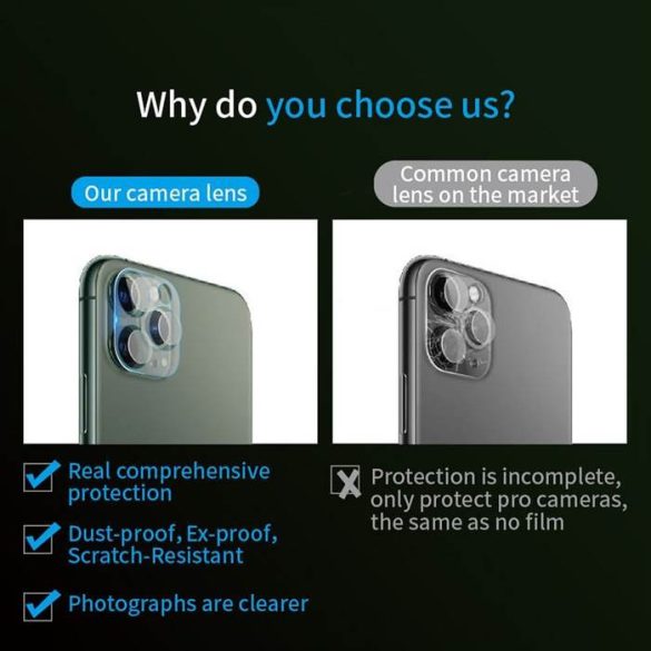 Bestsuit Rugalmas hibrid üveg  Samsung Galaxy S23 kamera objektívek