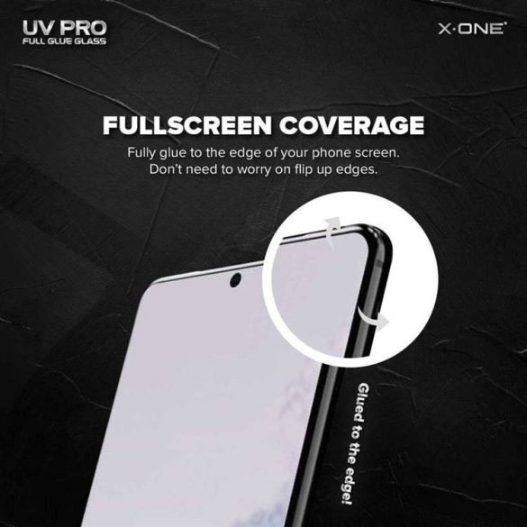 UV PRO edzett üveg X-ONE - Samsung Galaxy Samsung Galaxy S23 Ultra (tokbarát)