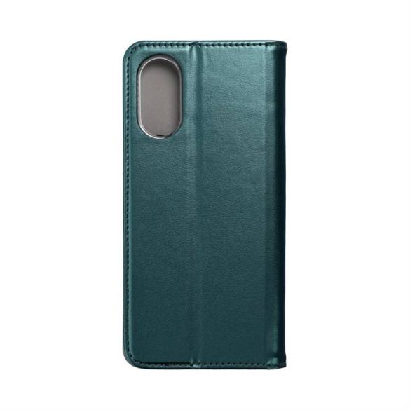 Smart Magneto könyv tok OPPO A17 sötétzöld