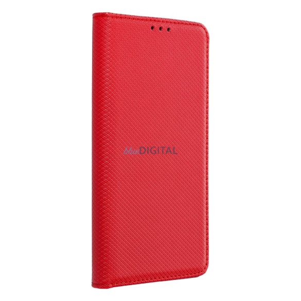 Smart case flipes tok OPPO A17 piros