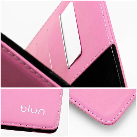 Blun univerzális tok tablet 12,4" rózsaszín (UNT)