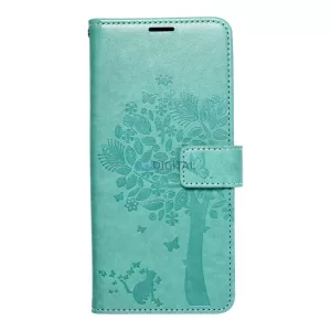 MEZZO könyvtok Samsung A14 4G / A14 5G álomfogó zöld