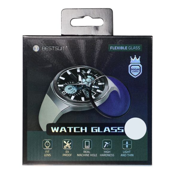 Bestsuit Rugalmas hibrid üveg Samsung Galaxy Watch 5 Pro 45 mm-es Samsung Galaxy Watch 5 Pro 45mm