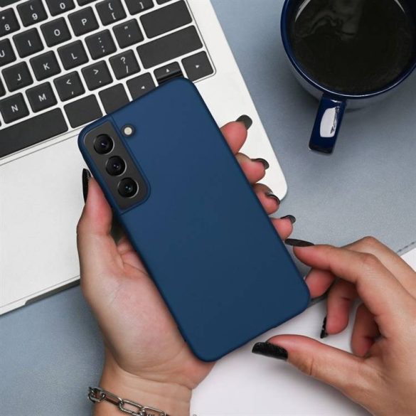 Szilikon Case Samsung Galaxy A14 5G / A14 4G kék szilikon tok