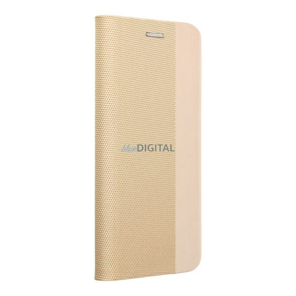 SENSITIVE Book Samsung A34 5G arany flipes tok