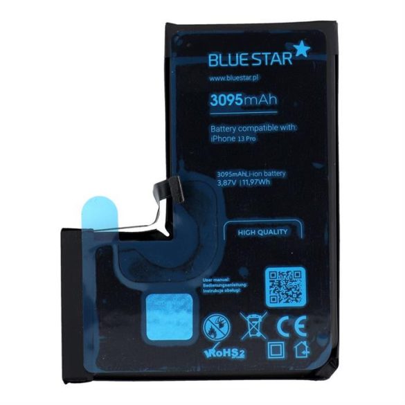 Iphone 13 PRO 3095 mAh akkumulátor Blue Star HQ
