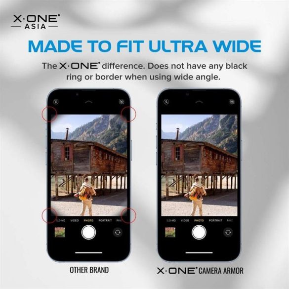 X-ONE Sapphire Camera Armor Pro - Samsung Galaxy S23/S23 Plus készülékhez lencsevédelem
