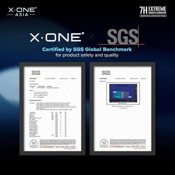 X-ONE Extreme Shock Eliminator edzett üveg - iPhone 14 Pro/15