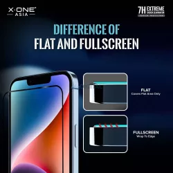   X-ONE Extreme Shock Eliminator edzett üveg - iPhone 14 Pro Max/15 Plus