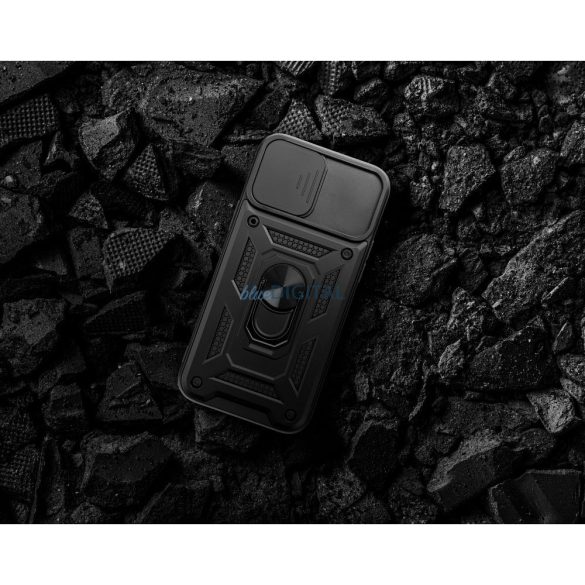 SLIDE ARMOR Case XIAOMI Redmi 12C fekete tok