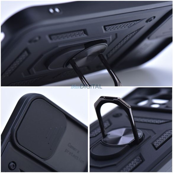 SLIDE ARMOR Case XIAOMI Redmi 12C fekete tok