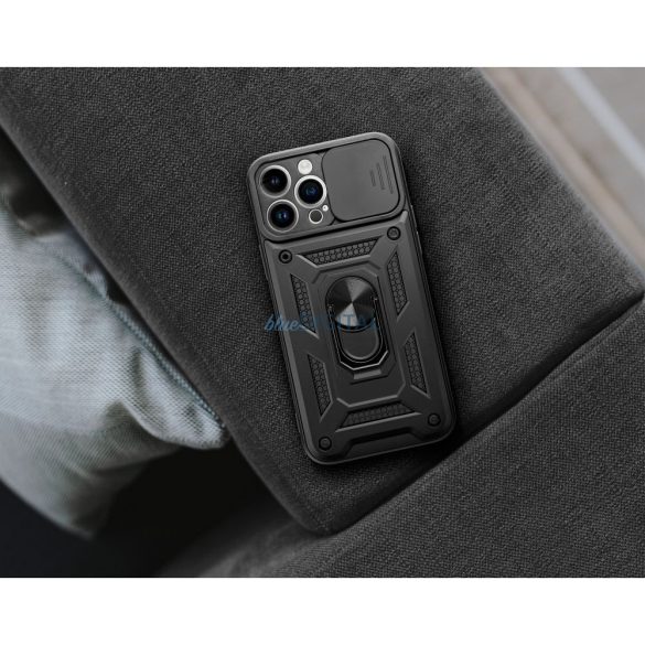 SLIDE ARMOR Case XIAOMI Redmi 12C fekete tok