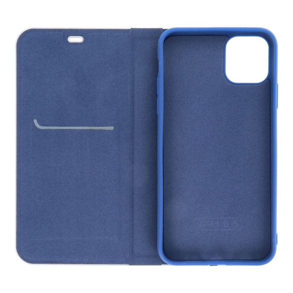LUNA Book Carbon Xiaomi 13 kék flipes tok