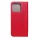 Smart Case Book XIAOMI Redmi 12c piros könyvtok