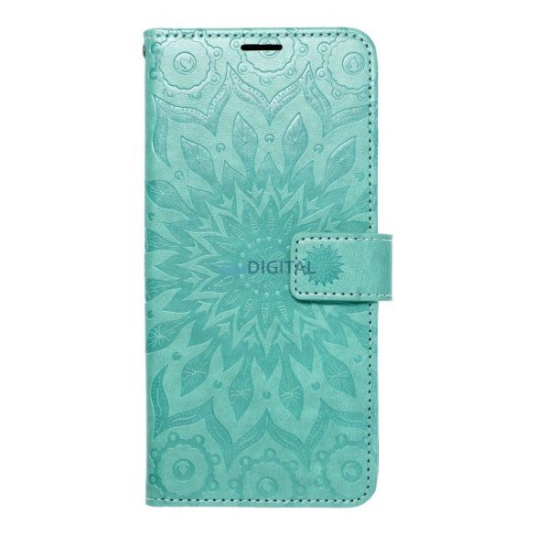 MEZZO Book Case XIAOMI Redmi NOTE 12 4G mandala zöldhöz könyvtok