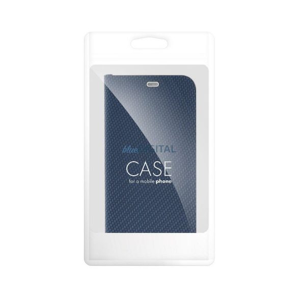 LUNA Book Carbon Xiaomi Redmi NOTE 12 PRO 5G fekete flipes tok