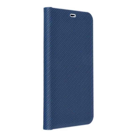 LUNA Book Carbon Xiaomi Redmi NOTE 12 PRO 5G kék flipes tok