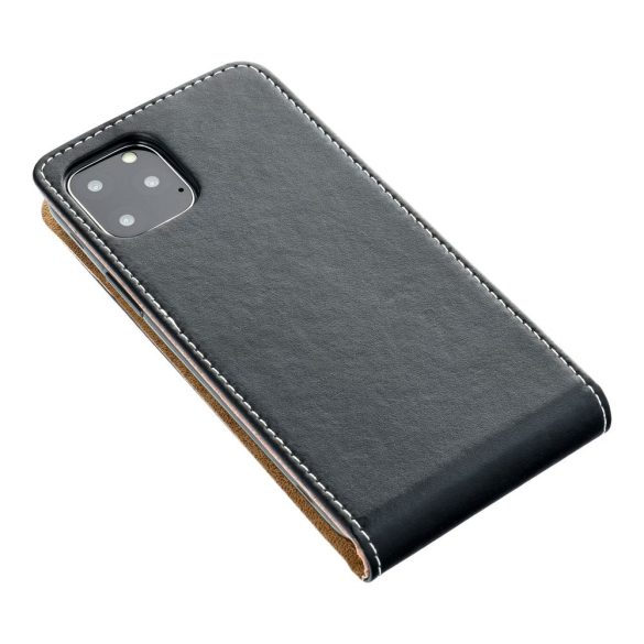 Flip Case SLIM FLEXI FRESH a XIAOMI Redmi NOTE 12 5G-hez fekete könyvtok