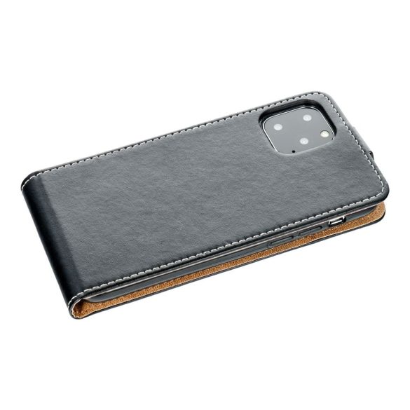 Flip Case SLIM FLEXI FRESH a XIAOMI Redmi NOTE 12 5G-hez fekete könyvtok