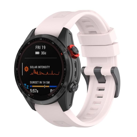 Garmin FENIX 3 / 3HR / 5X / 6X / 6X PRO / 7X / 7X PRO rózsaszín csuklópántos okosóra (3)