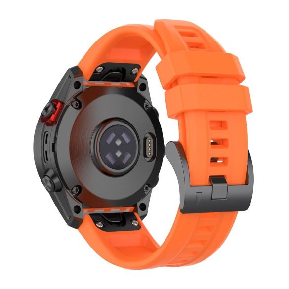 Garmin FENIX 3 / 3HR / 5X / 6X / 6X PRO / 7X / 7X PRO karpántos okosóra narancssárga (8)