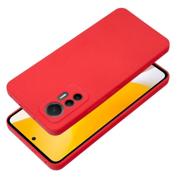 SOFT Case XIAOMI Redmi NOTE 12 5G piros tok