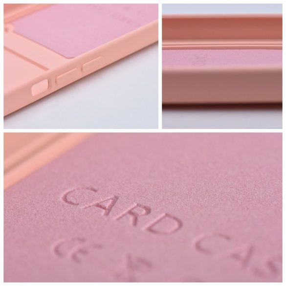 Tok kártyatartóval XIAOMI Redmi NOTE 12 4G rózsaszín