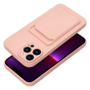 Tok kártyatartóval XIAOMI Redmi NOTE 12 5G rózsaszín