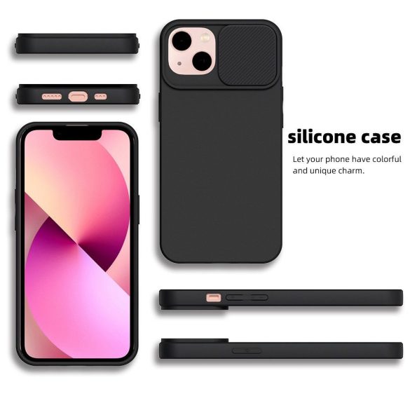 SLIDE Case Samsung A54 5G fekete tok