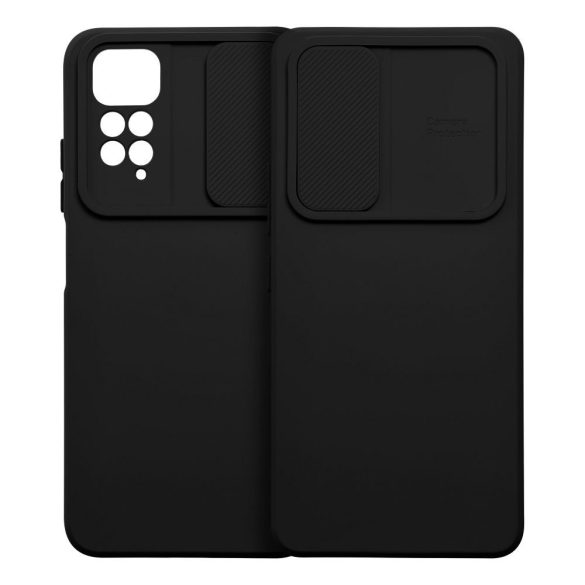 SLIDE Case XIAOMI Redmi 12C fekete tok