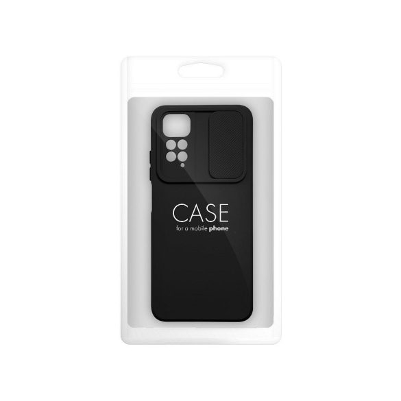 SLIDE Case XIAOMI Redmi 12C fekete tok