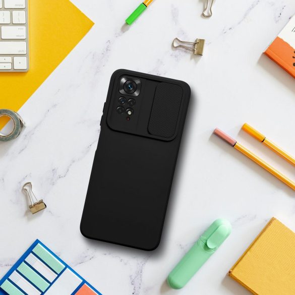 SLIDE Case XIAOMI Redmi NOTE 12 4G fekete tok