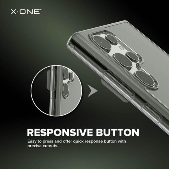 X-ONE Dropguard Case Lite - Samsung Galaxy S23 Plus készülékhez cseppvédő tok 