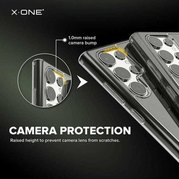 X-ONE Dropguard Case Lite - Samsung Galaxy S23 Plus készülékhez cseppvédő tok 