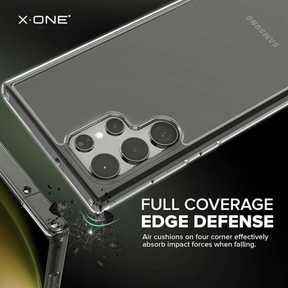 X-ONE Dropguard Case Lite - Samsung Galaxy S23 Ultra készülékhez cseppvédő tok 