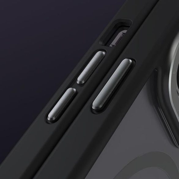 X-ONE Dropguard Magnetic Case Air - Apple iPhone 14 Plus fekete mágneses cseppvédő tok 