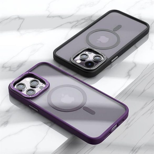 X-ONE Dropguard Magnetic Case Air - Apple iPhone 14 Plus fekete mágneses cseppvédő tok 
