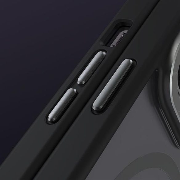 X-ONE Dropguard Magnetic Case Air - Apple iPhone 14 Pro Max fekete mágneses cseppvédő tok 