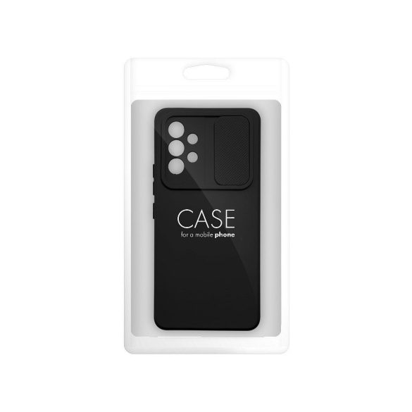 SLIDE Case Samsung A14 5G / A14 4G fekete tok